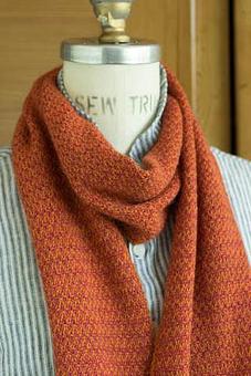 Product: Two-Tone Twill Scarf - Churchmouse Yarns & Teas in Bainbridge Island, WA Sewing & Yarn Supplies