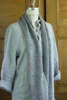 Product: Two-Tone Twill Scarf - Churchmouse Yarns & Teas in Bainbridge Island, WA Sewing & Yarn Supplies