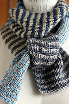 Product: One by One, Two by Two Scarf - Churchmouse Yarns & Teas in Bainbridge Island, WA Sewing & Yarn Supplies