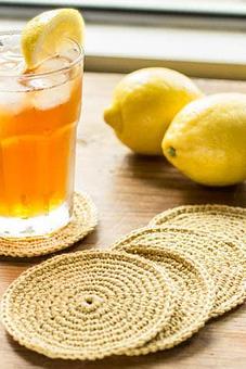 Product: Crocheted Coasters and Trivets Project - Churchmouse Yarns & Teas in Bainbridge Island, WA Sewing & Yarn Supplies