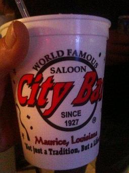 Product - City Bar World Famous Saloon in VILLAGE OF MAURICE - Maurice, LA Drinking Establishments