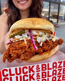 Product - Cluck & Blaze in Long Beach, CA Wings Restaurants