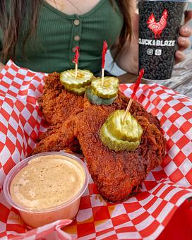 Product - Cluck & Blaze in Long Beach, CA Wings Restaurants