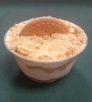 Product: Sweet cream layered with Maria cookies - Colonia BBQ in Colonia, NJ Barbecue Restaurants