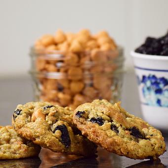 Product: blueberry oatmeal and butterscotch chips - Cookie Zombie in El Segundo, CA American Restaurants
