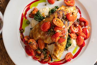 Product: Grilled Branzino - Copinette in Midtown East, United Nations - New York, NY American Restaurants