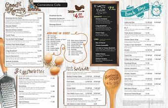 Product - Cornerstone Cafe in Berthoud, CO Coffee, Espresso & Tea House Restaurants