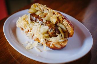 Product: A timeless meal which you know goes great with a brewski - Crazy Horse Saloon & Grill in Nevada City, CA American Restaurants