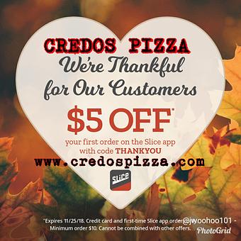 Product - Credo's Pizza,Ribs & Beer in Jacksonville, NC American Restaurants