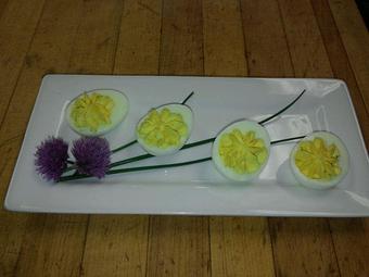 Product: Deviled Eggs - Crow's Nest Restaurant and Catering in Harbor Springs, MI American Restaurants