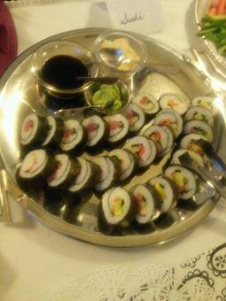 Product: hand rolled sushi - Crow's Nest Restaurant and Catering in Harbor Springs, MI American Restaurants