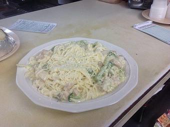 Product: Chicken and broccoli scampi - Cyclone Drive-In Restaurant in Chester, SC American Restaurants
