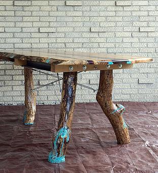 Product: Custom-built table - D'anca Design in Westchester, IL Graphic Design Services