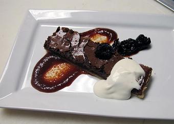 Product: Chocolate Chess Pie - Dancing Marlin in Frankfort, IL American Restaurants