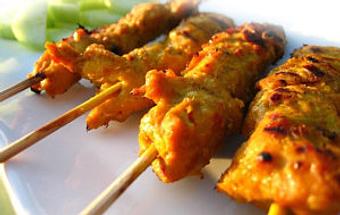 Product: Chicken Satay - De Rice Thai Cuisine in Dallas, TX Thai Restaurants