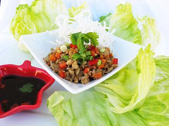 Product: Luttuce Wrap - De Rice Thai Cuisine in Dallas, TX Thai Restaurants