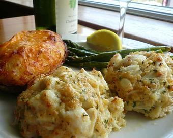 Product: Deep Creek's Famous Crab Cakes! - Deep Creek Restaurant in Arnold, MD Seafood Restaurants