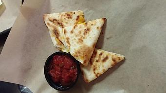 Product: Mini Cheese Quesadilla served with a side of salsa - Deep Run Roadhouse in West End - Richmond, VA Barbecue Restaurants