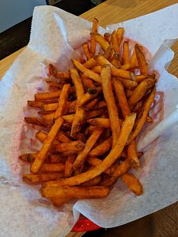 Product: Seasoned Fries - Deerfoot Lodge in Hayward - Hayward, WI American Restaurants