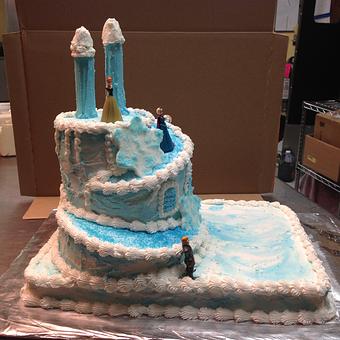 Product: Birthday cake Frozen Theme - Delightfully Delicious Restaurant in Brattleboro, VT American Restaurants
