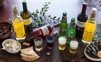 Product: Greek Beer & lovely selection of Greek Wine - Demo's Greek Food in San Antonio, TX Greek Restaurants