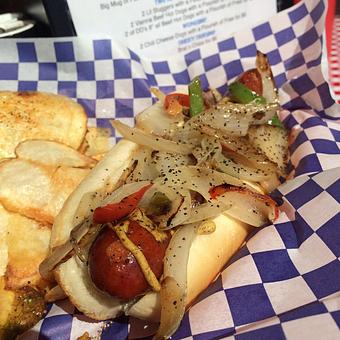 Product - Devil Dogs Gourmet Hot Dogs in Temecula, CA Hamburger Restaurants