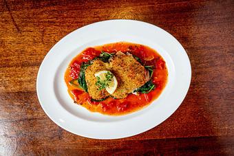 Product: Horseradish-Crusted Whitefish - Di Pescara in Northbrook, IL Italian Restaurants