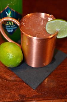 Product: John G. Martin's Moscow Mule: vodka, ginger beer, fresh lime - Divani in Grand Rapids, MI American Restaurants