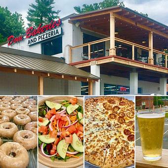 Product: Come enjoy our balcony, fireplace, and/or dog-friendly patio in downtown North Wilkesboro! - Dom Bakeries North Carolina in North Wilkesboro, NC Bakeries