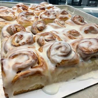 Product: Baked Cinnamon Rolls - Dom Bakeries North Carolina in North Wilkesboro, NC Bakeries