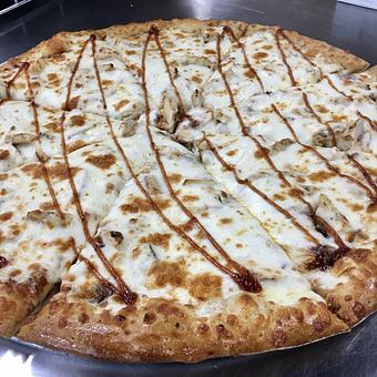 Product: BBQ Chicken Pizza - Dom Bakeries North Carolina in North Wilkesboro, NC Bakeries