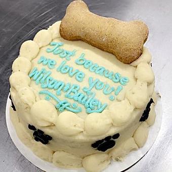 Product: Dog Cakes - Dom Bakeries North Carolina in North Wilkesboro, NC Bakeries