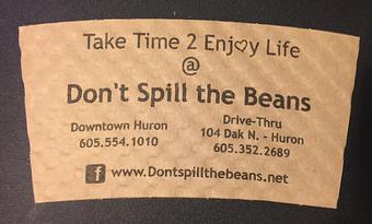 Product - Don't Spill the Beans in Huron, SD Coffee, Espresso & Tea House Restaurants