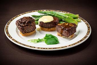 Product: Filet Trio - Don Vito's in Las Vegas, NV Italian Restaurants