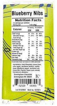 Product: Example Classics bar nutrition facts - Douglas Cale in Quarton Lake - Ferndale, MI Food & Beverage