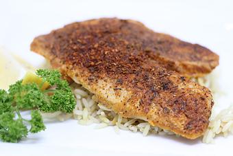 Product: Blackened Tilapia*** - Draper's Catering of Memphis in Memphis, TN Bakeries