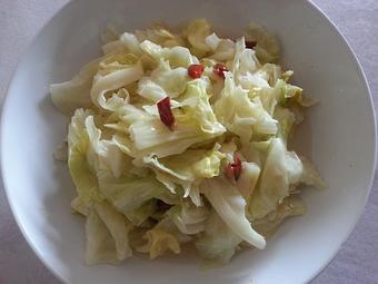 Product: stir-fried cabbage - Dumpling House in Milford, CT Chinese Restaurants