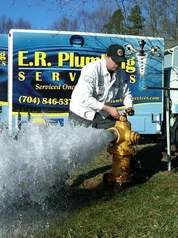 Product: Charlotte water hydrant service - E.R. Plumbing Services in Matthews, NC Plumbing Contractors