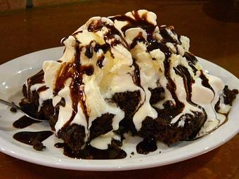Product: "THE" Brownie - Earl's Rib Palace- Edmond in Edmond, OK Barbecue Restaurants