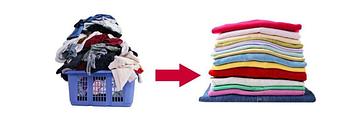 Product: Wash and fold - Ecohanger Cleaners in Next to Hallandale's Publix - Hallandale, FL Dry Cleaning & Laundry