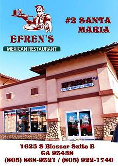 Product - Efrens Mexican Restuarant II in Santa Maria, CA Mexican Restaurants