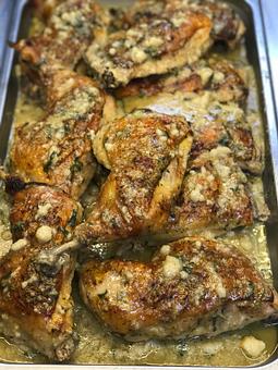 Product: Pollo al ajillo - El Bakery 186 in Hialeah, FL Bakeries