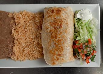 Product: Burrito Plate - El Tucan Express in Grand Island, NE Hamburger Restaurants