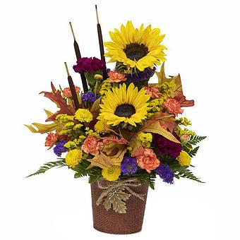 Product: Harvest Greetings Bouquet - Small - Elegant Blossoms in Brooklyn, NY Florists