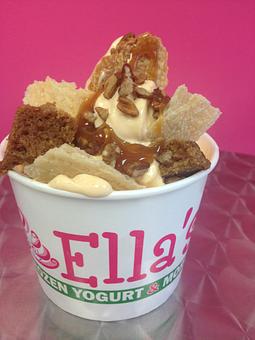 Product - Ella’s Frozen Yogurt & More in Greenwood, IN Dessert Restaurants