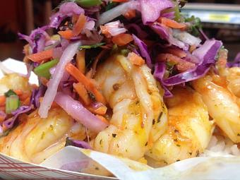 Product: Shrimp, BBQ'd Seoul Style - Ephen Tacos SmokeHouse Junction in Ridgecrest, CA Barbecue Restaurants