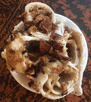 Product: Maple Bacon Ice Cream (special order) - Ephen Tacos SmokeHouse Junction in Ridgecrest, CA Barbecue Restaurants