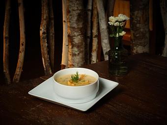 Product: NEW ENGLAND CLAM CHOWDER - Escala Provisions Company in Park City, UT American Restaurants