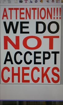 Product: WE ACCEPT DEBIT AND CREDIT CARDS, AND HAVE AN ATM. - Family Fun Frontier Center in Gillette, WY Bars & Grills