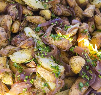 Product: Roasted Fingerling Potatoes - Fat Freddy's Catering in Phoenix, AZ American Restaurants